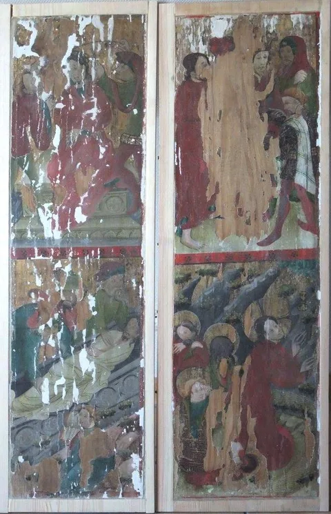 Schadensbild Flügelaltar, Vorzustand